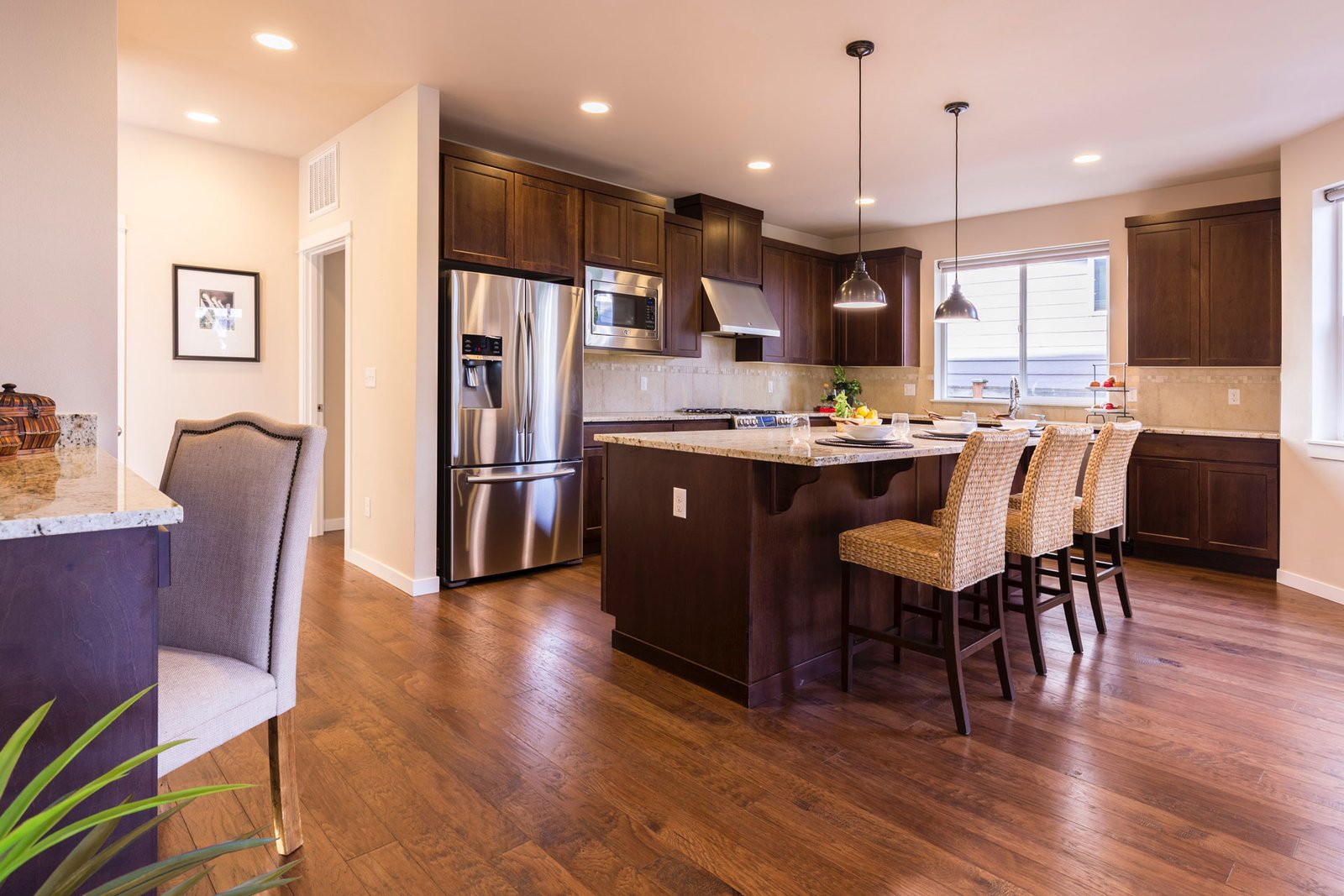 Interior flooring work